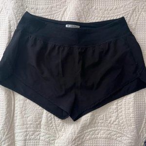 Black Activewear Shorts